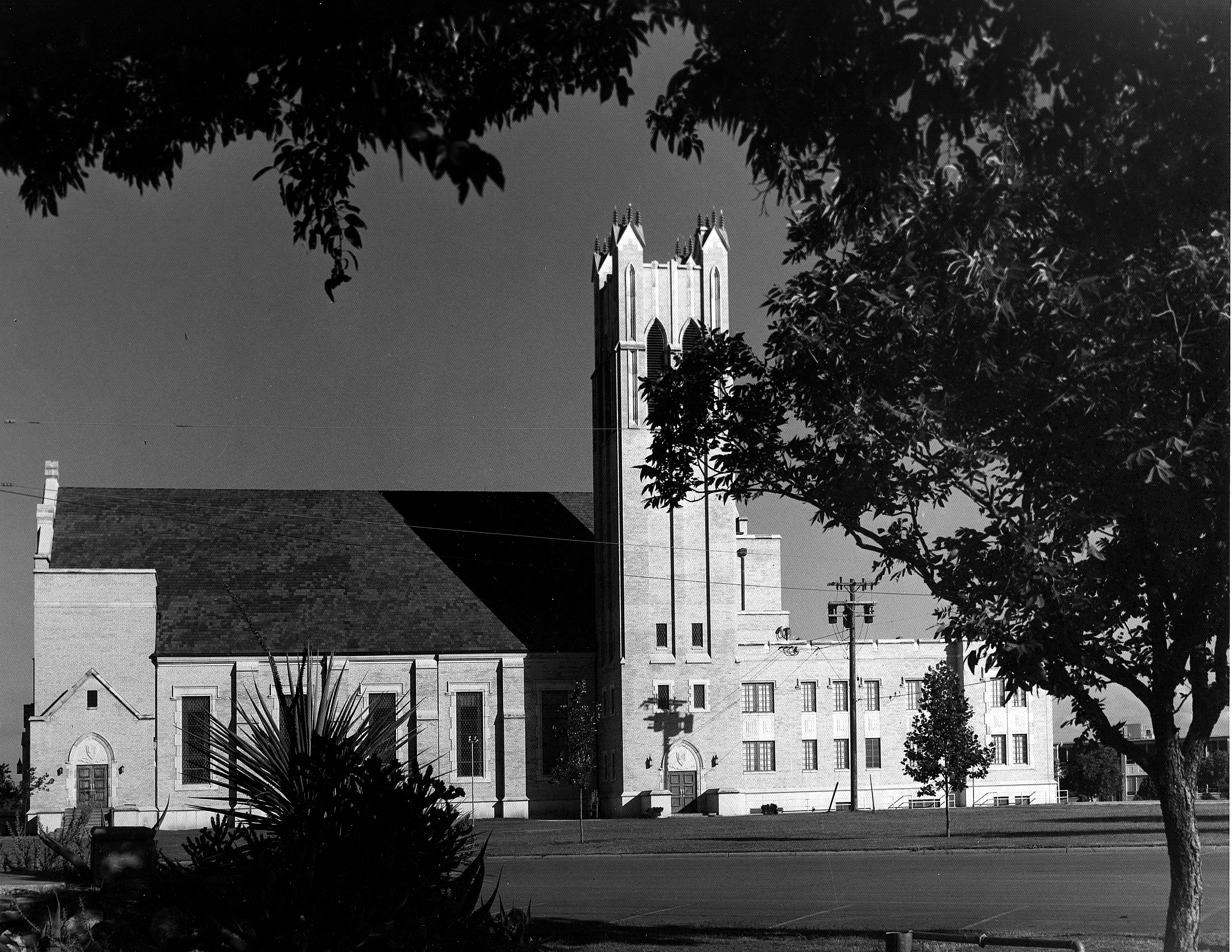 Radford Hall from the north